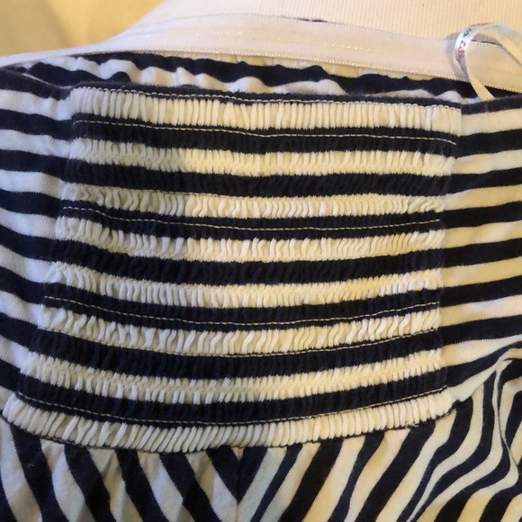 LILLY PULITZER | fun halter dress navy stripe cute - Picture 6 of 6